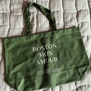 Sézane Boston Mon Amour Tote Bag